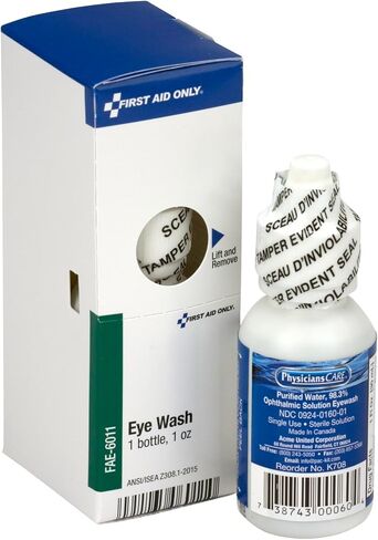 First Aid Only Eye Wash, 1 Fluid Ounce in Saudi Arabia