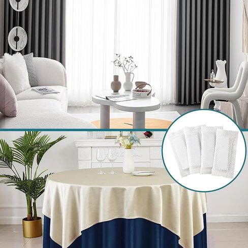 20PCS Curtain Weights - Premium Quality Drapery Weights for Straight, Stable Curtains and Tablecloths (17g Each) in Saudi Arabia