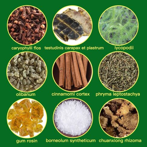 رقع النمر مزدوجة الجوانب للظهر والرقبة والأكتاف وعضلات الجسم والجص العشبي مناسب للرجال والنساء وكبار السن (26) in Kuwait