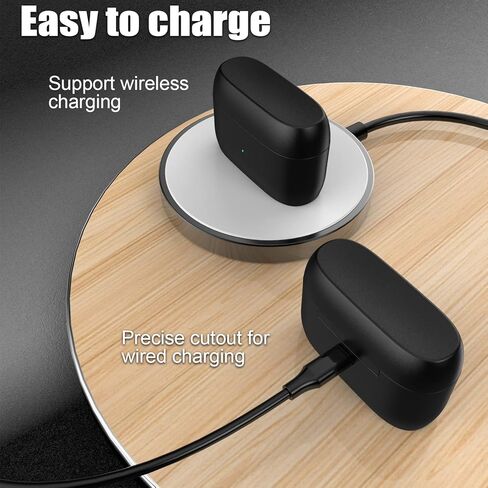 حافظة شحن لـ Jabra Elite 85t، حافظة شحن بديلة متوافقة مع شاحن سماعات Jabra Elite 85t تدعم اقتران البلوتوث، شحن سلكي ولاسلكي (غير متضمنة سماعات الأذن) in Kuwait