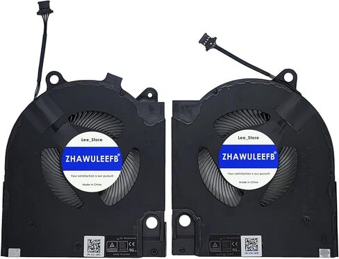 مروحة تبريد جديدة لوحدة المعالجة المركزية + وحدة معالجة الرسومات للكمبيوتر المحمول Dell 2021year G15 5510 RTX3060 G15 5510 RTX3050 G15 5511 RTX3050 G15 5515 RTX3050 Series DFSCK22105182Q FN9R DFSCK22115181T FN9S DC12V Fan in Saudi Arabia