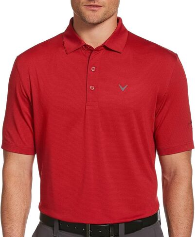 Callaway Men's Ventilated Polo, Chambray, X-Large in Saudi Arabia
