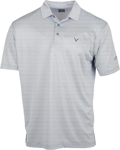 Callaway Men's Ventilated Polo, Chambray, X-Large in Saudi Arabia