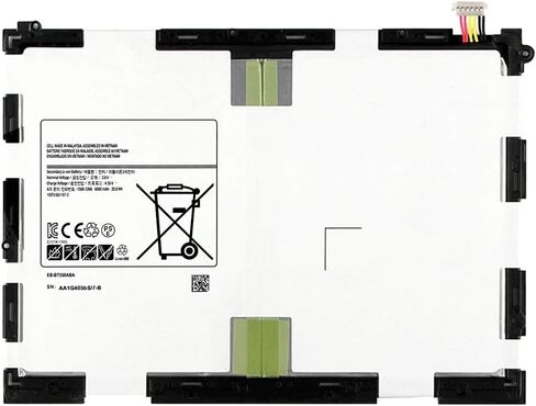 بطارية بديلة EB-BT550ABA لجهاز Samsung Galaxy Tab A SM-T550 أداة لاصقة مجانية للبطارية in Kuwait