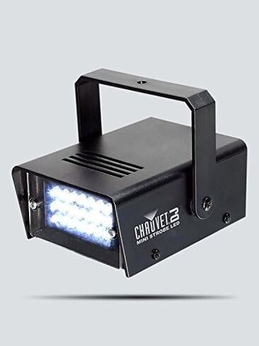 Chauvet Mini Strobe Effects Light with Manually Adjustable Strobe Rate and 21 White LEDs for Parties, DJ's, and Clubs (4 Pack) in Saudi Arabia