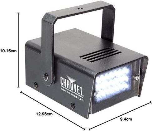 Chauvet Mini Strobe Effects Light with Manually Adjustable Strobe Rate and 21 White LEDs for Parties, DJ's, and Clubs (4 Pack) in Saudi Arabia
