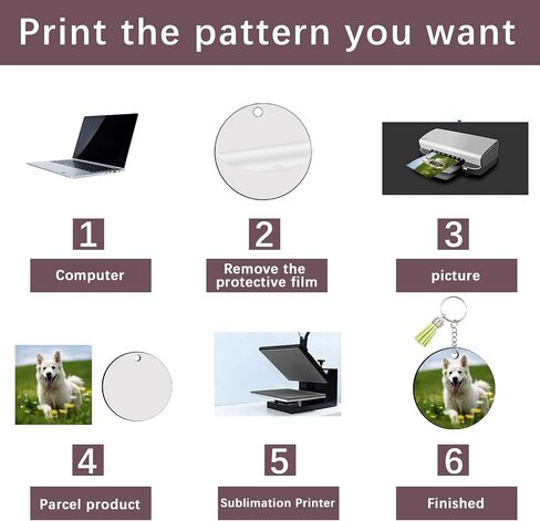 15 PCS sublimation keychain blanks with Tassels Double Sided MDF sublimation keychains blanks bulk (WHITE, Rectangular) in Saudi Arabia
