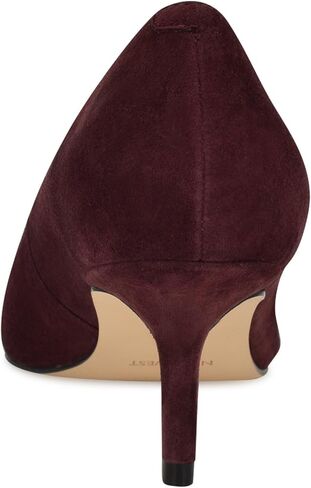 Nine West Women's Arlene Pump, Burgundy Suede 603, 7.5 in Saudi Arabia