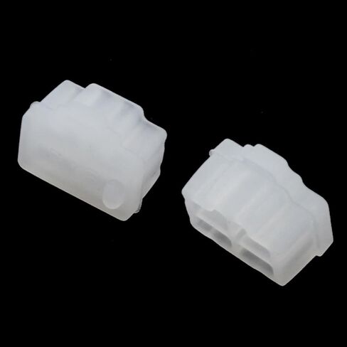 24 PCS RJ45 Dust Covers - Silicone Ethernet Hub Port RJ45 Plugs Protector Stopper Caps - Port Protector for Hub, TV, Computer - Clear in Saudi Arabia