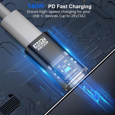 TiMOVO USB C Extender Adapter,2 Pack USB C Extension Adapter with 240W PD 3.1 Fast Charging, OTG, Thunderbolt 4 Type C Extender Adapter for i-Phone 15/16 Pro Max Plus,iPad Air/Pro, MacBook, Samsung in Saudi Arabia