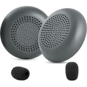 TaiZiChangQin Ear Pads Ear Cushions Compatible with Logitech Zone 900 Wireless Bluetooth On-Ear Headphone Protein Leather Earpads