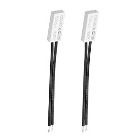 KSD9700 NO 60C Temperature Control Switch Thermostat Thermal Protector Switch - Normally Open/250V 5A/Plastic/2Pcs