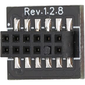 Encryption Security Module,12Pin SPI TPM2.0 Safe Stable Performance Durable 12 Pin SPI Module for Win 11,Replacement TPM 2.0 Encryption Security Module for MSI