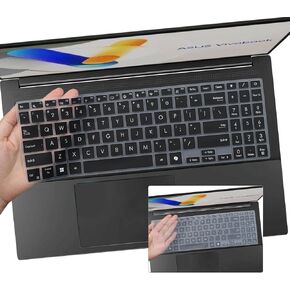 Keyboard Cover for 2025 2024 ASUS Vivobook 15 M5506 S5506 S5507 S5507QA, Vivobook 16 M5606 S5606 M1607KA X1607QA, Vivobook V16 V3607VU V3607VJ Keyboard Skin-Colorful