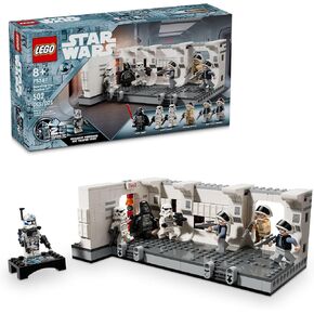 LEGO Star Wars: A New Hope Boarding The Tantive IV Fantasy Toy, Collectible Star Wars Toy with Exclusive 25th Anniversary Minifigure Clone Trooper Fives, Gift Idea for Kids Ages 8 and Up, 75387