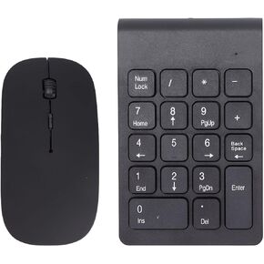 Digital Keyboard Plug and Play Mouse Combo, Portable Digital Keyboard Keyboard Expansion with 2.4GHz Technology, 1200 DPI Sensitive for Home Office