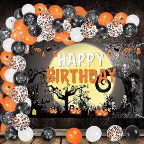Famoby 12pcs Halloween Black Witch Hat with 157 FT Nylon Cord &120pcs Bat Sticker for Indoor Outdoor Home Yard Porch Ceiling Halloween Party Decorations in Saudi Arabia