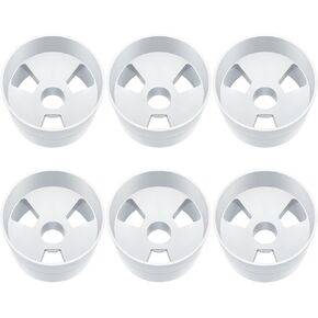 Leitee 9 Pcs Golf Hole Cup Practice Putting Green Hole Cups ABS Plastic Golf Cups Golf Putting Cup for Outdoor Backyard ABS Plastic Golf Cups 4 Inch Depth
