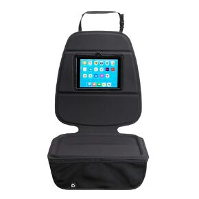 Munchkin® Elite Seat Guardian™ Child Car Seat Protector with Tablet Holder, Dark Grey