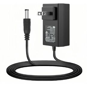 12V2A Adapter Power Cord, AC/DC Adapter Class 2 Power Supply Charger Cable Compatible with Mirakel,RESTECK,Vellax,Medcursor,Nekteck LMS-801,Mo Cuishle,InvoSpa Shiatsu Back Shoulder & Neck Massager