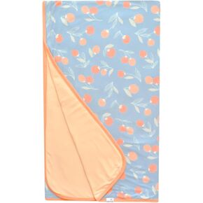 Copper Pearl Jumbo 3-Layer Baby Blanket: Soft Baby Quilts for Boys and Girls | Breathable, Cozy, Toddler Blanket | Baby Quilt for Newborns | 46x46 Premium Polyester/Rayon | Strawberry