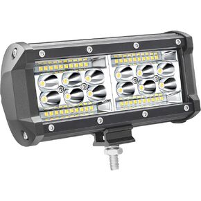 7 Inch LED Light Bars, LED Light Pods 156W 12000lm 12V 24V Offroad Driving Fog Lights Work Lights for Trucks Tractor Pickup Boat Car ATV UTV RV Automotive Off Road Auxiliary Lights, 10 Pack