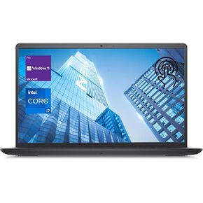 DELL Inspiron 3520 15.6" Touchscreen i7 Business Laptop, 15.6" FHD Touchscreen, Intel Core i7-1255U, 64GB RAM, 2TB SSD, SD Card Reader, Webcam, HDMI, Numeric Keypad, Wi-Fi, Windows 11 Pro, Black
