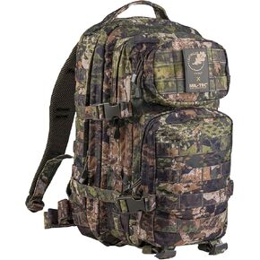 Mil-Tec Military Army Patrol Molle Assault Pack Tactical Combat Rucksack Backpack Bag 36L Black