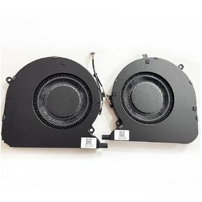 Fleshy Leaf Replacement CPU+GPU Cooling Fan for Razer Blade 14 RZ09-0370 RZ09-0370CEA3 RZ09-0368 DC5V Series 13207266 13207121 DFS5K123043635 FNNK DFS5K121144645 FNNL