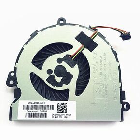 Fleshy Leaf New CPU Cooling Fan Replacement for HP 15-DA 15-DB 15-DR 15-DX 15Q-DX 15T-DS 250 G7 255 G7 256 G7 TPN-C129 TPN-C130 L20474-001