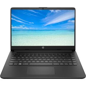 HP 2024 Premium 14" Touchscreen Laptop, Intel Quad-Core Processor Up to 2.50GHz, 4GB Ram, 64GB Storage, Super-Fast WiFi, HDMI, Windows 11, Dark Gray (Renewed)