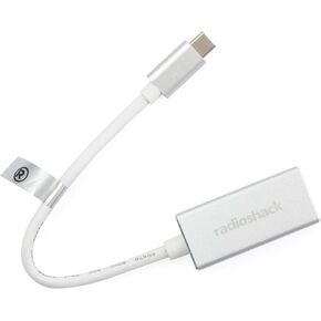 RadioShack Type C to HDMI FEM Converter Silver