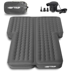 HEYTRIP Widen SUV Air Mattress for Car Camping with Support Cubes, Inflatable 6 Inch SUV Mattress Camping Bed, Adjustable Firmness Air Mattress for Midsize SUV - Durability Oxford (74 x 51 x 6 Inch)