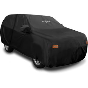 ACROPIX Pickup Truck Car Cover Fit for Chevrolet Tahoe 4 Door - Pack of 1 Navy Blue