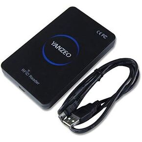 Yanzeo SR180 13.56MHz HF USB Smart IC RFID Card Reader Contactless Proximity for Windows 2000/XP/WIN 7/Win 10/Vista/Android HS963
