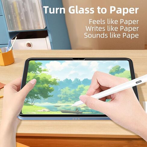 MAYtobe [1-Pack Like Paper Screen Protector for iPad 10th Generation (10.9 Inch, 2022), Magnetic Screen Protector, Removable and Reusable, for Drawing and Writing in Saudi Arabia