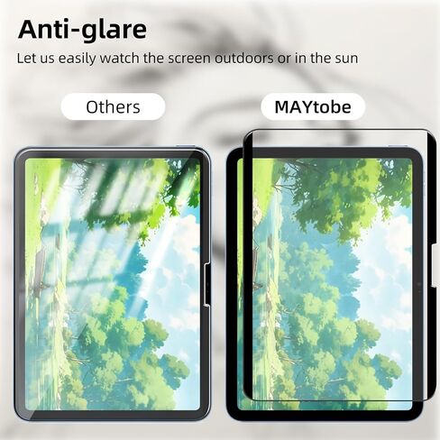 MAYtobe [1-Pack Like Paper Screen Protector for iPad 10th Generation (10.9 Inch, 2022), Magnetic Screen Protector, Removable and Reusable, for Drawing and Writing in Saudi Arabia