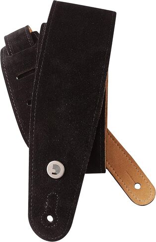 D'Addario Accessories Denim Guitar Strap - Guitar Accessories - Electric Guitar Strap, Acoustic Guitar Strap, Acoustic Electric Guitar Strap & Bass Guitar Strap - Grey in Saudi Arabia