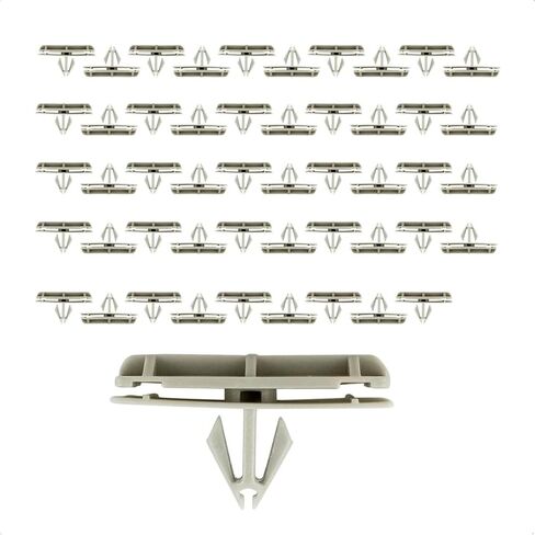 23181-6133A 50x Fender Flare Moulding Clips - Compatible with: Chrysler, Jeep - Wrangler, Liberty - Replaces OEM #: 55157055-AA, 55157065-AA, 68039280-AA in Kuwait