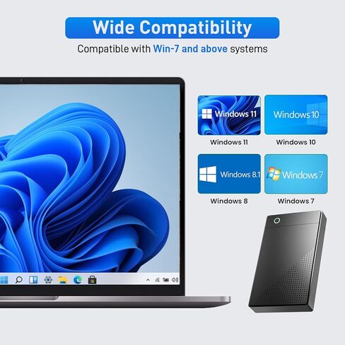 محرك الأقراص الصلبة Kinhank Retro Gaming HDD بسعة 3 تيرابايت مع أكثر من 80000 لعبة، وحدة تحكم ألعاب قديمة متوافقة مع أكثر من 350 محاكيًا، 2000+ ألعاب ثلاثية الأبعاد، قرص صلب للألعاب محمول متوافق مع Win-7/8/10/11، هدايا للرجال in Kuwait