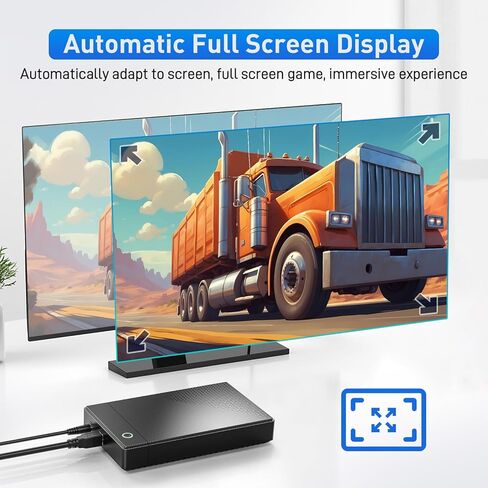 محرك الأقراص الصلبة Kinhank Retro Gaming HDD بسعة 3 تيرابايت مع أكثر من 80000 لعبة، وحدة تحكم ألعاب قديمة متوافقة مع أكثر من 350 محاكيًا، 2000+ ألعاب ثلاثية الأبعاد، قرص صلب للألعاب محمول متوافق مع Win-7/8/10/11، هدايا للرجال in Kuwait