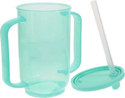 No Spill Sippy Cup No Spill Cup Cups Sippy Cups Cup Patient Soup Cup Mobility Cup Independence Sip Cups Maternity Cup Dysphagia Cups Appliance Plastic Elder Bevel in Saudi Arabia