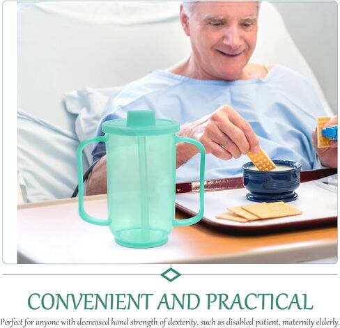 No Spill Sippy Cup No Spill Cup Cups Sippy Cups Cup Patient Soup Cup Mobility Cup Independence Sip Cups Maternity Cup Dysphagia Cups Appliance Plastic Elder Bevel in Saudi Arabia
