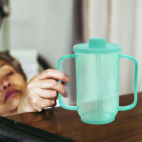 No Spill Sippy Cup No Spill Cup Cups Sippy Cups Cup Patient Soup Cup Mobility Cup Independence Sip Cups Maternity Cup Dysphagia Cups Appliance Plastic Elder Bevel in Saudi Arabia
