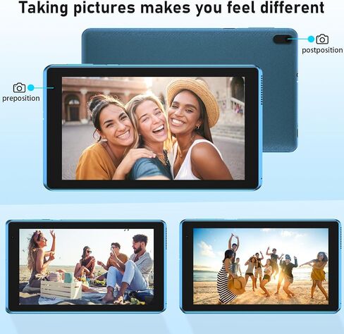 2024 Android 12 Tablet, 7 inch Tablet, 4GB RAM+32GB ROM/ 512GB Expandable Tablet PC,1.6Ghz Quad-core Processor Computer Tablet, 1024*600 IPS Touch Screen, 5MP Dual Camera, WiFi, Game, Bluetooth Tablet in Saudi Arabia