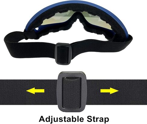 LJDJ Motorcycle Goggles - Glasses Set of 5 - Dirt Bike ATV Motocross Anti-UV Adjustable Riding Offroad Protective Combat Tactical Military Goggles for Men Women Kids Youth Adult in Kuwait