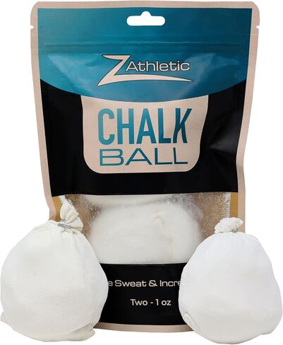 كرة الطباشير Z Athletic Gym لتسلق الصخور والجمباز ورفع الأثقال، كرة قابلة لإعادة الملء بوزن 2 أونصة in Kuwait