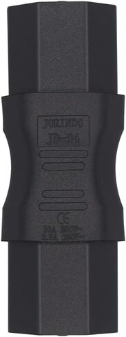 IEC320 C13 TO C13 AC power converter，IEC 320 C13 Female to C13 Female Computer Monitor PDU plug，C13 dual jack ，IEC320 C13 3 holes (C13 TO C13) in Kuwait