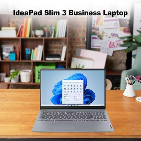 لينوفو ايديا باد سليم 3 15.6 برو i7 كمبيوتر محمول للأعمال، انتل i7-13620H، شاشة 15.6 بوصة فل اتش دي، 16 جيجا رام، 1 تيرابايت اس اس دي، كاميرا ويب، اتش دي ام اي، قارئ بطاقة اس دي، واي فاي 6، ويندوز 11 برو، رمادي in Saudi Arabia