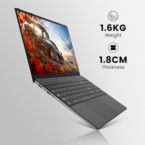 كمبيوتر محمول EYY مقاس 15.6 بوصة بنظام Windows 11 Pro، وأجهزة كمبيوتر محمولة بمعالج Intel Core i5، وذاكرة وصول عشوائي 16 جيجابايت وسعة 512 جيجابايت SSD، وMS Office 2024، وشاشة 15.6 بوصة FHD 100% sRGB 1920 * 1080، وواي فاي ثنائي النطاق، وبلوتوث، ونوع C، وم in Kuwait